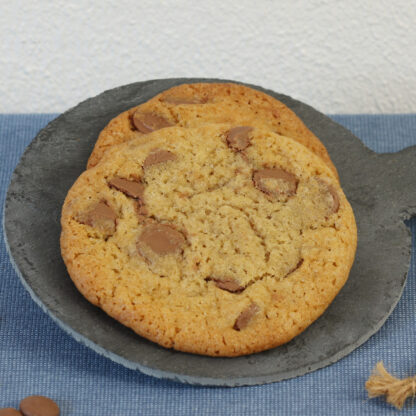 Chocolate chip cookies melk